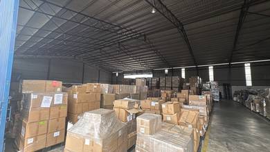 Jenjarom Warehouse with 24hours security