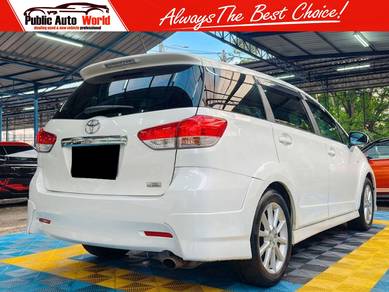 Toyota WISH 2.0 Z (A) 6-SEAT ANDROID P/SHIFT WRNTY