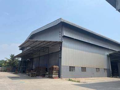 【400Amp / 49,563sf】Factory Warehouse Rent‼️Jeram Kapar Batu 14 Klang