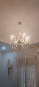 Crystal lighting, good condition, 