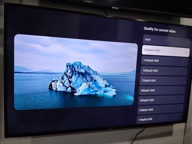 SONY 55 inch android 4kuhd Tv