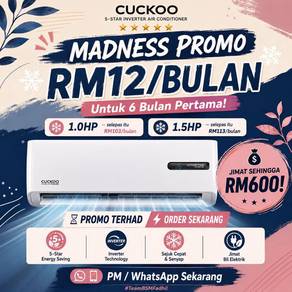 Promosi Aircond Bulanan Ansuran AC668