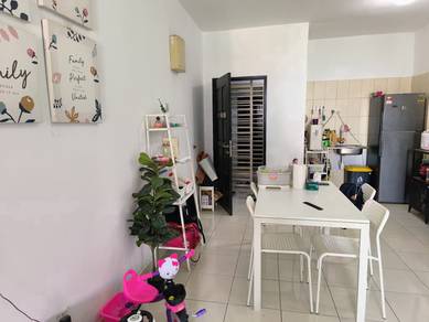 【100% Loan, Jual RUGI】 Indah Alam Condo, 839sf 2r1b, Below Mv~20%