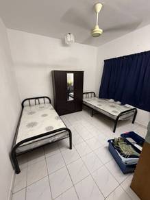 Bilik master room untuk disewakan Apartment Intana ria Seksyen 7 Bangi