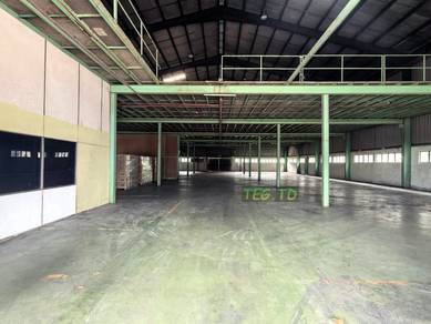 Kawasan Perindustrian Sungai Rasau Padang Jawa Klang 20000sf Warehouse