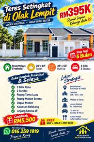 New-1-storey-Terraced-House-for-sale-Banting-Selangor