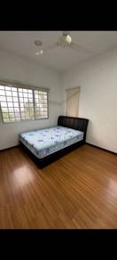 Corner double storey terr fully furnished