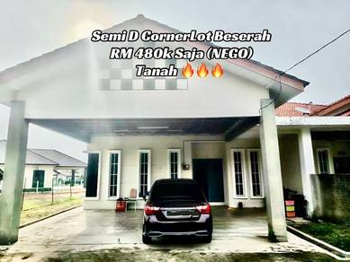 Semi D Corner Lot Setingkat Beserah Tanah Luasss 🔥🔥🔥