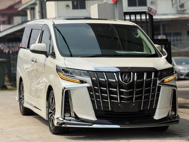 2022 Toyota ALPHARD 2.5 SC SROF 2PD 7SEATER 34K KM