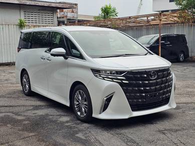 2024 Toyota ALPHARD 2.5 Z (A) White Full Spec