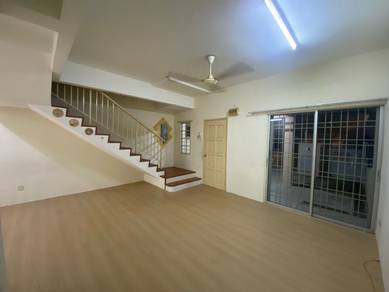 100% loan double storey Seri Pristana saujama utama for sale