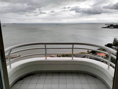 3 BEDROOMS, GATED Sea View Condo, F.Furnished~JAYA Grocer Kt Laksamana