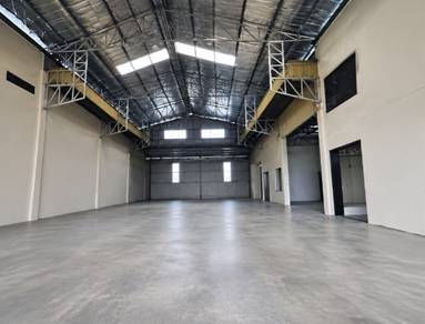 Juru IKS 2 Adjoining 1.5 Storey Semi-D Warehouse – For Sale