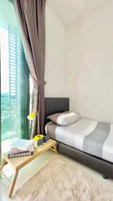 Balcony Room for rent Danau Kota Suite include utilities 1 month depo