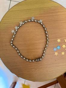Star silver necklace