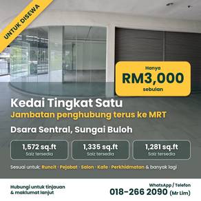 1st FLOOR KEDAI UNTUK DISEWA @ SUNGAI BULOH