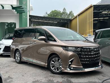 HUD SUNROOF 9K KM 2024 Toyota ALPHARD 2.5 Z GOLD
