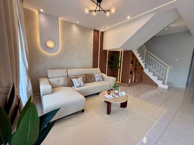 Cheapest 🔥Freehold Double Storey Terrace in Serkam Jasin Merlimau