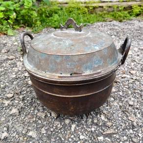Antique Periuk Tembaga 9.5" 2.3Kg TUDUNG BERLUBANG