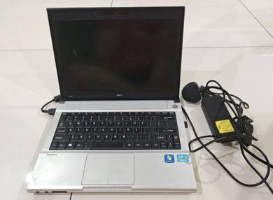 NEC Laptop – Working Condition, Battery Faulty