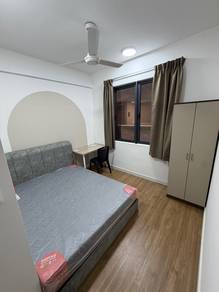 Fully Furnished Medium AC Room for Rent at Helix2 Residence