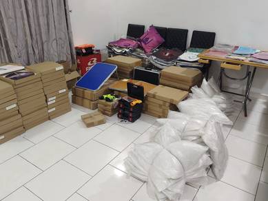 Meja Lipat, Jam dinding, Drill...