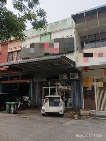 Shop facing market for sale.