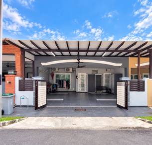 Facing open Renovated Single Storey  taman bukit kristal seremban