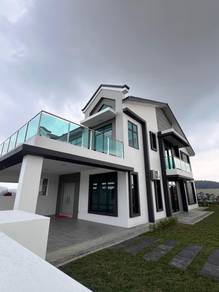 7.7km to MITC Gated Guarded Double Storey Semi D nr Ayer Keroh Melaka