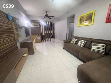 100% LOAN 1st FLOOR Perdana Villa Apartment For Sale with Furniture
