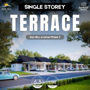 Brand New Single Storey Terrace Corner at Sun Sky Avenue 2, Luak