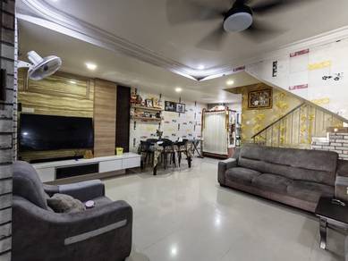 Fully Renovate  Nusantara Jalan Nusaria Gelang Patah Double Storey