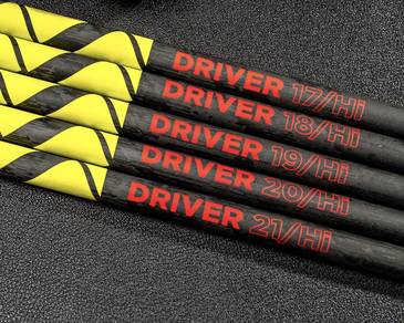 [Swiss Made] TPT Power Range Golf Driver Shaft