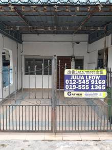 Taman Pakatan Bercham Ipoh Perak  House For Sale