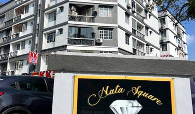 Hata Square Apartment Ampang Hospital 780sf✅Full Loan✅Below Market