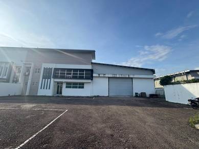 Tamn Industri Jaya 1.5 Storey Semi D Factory Jalan Bistari Sri Orkid