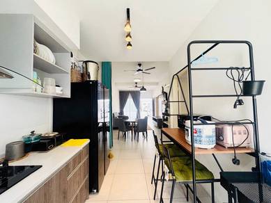RUMAH CANTIK + BELOW MV Taman Sena Emas, Rumah Jual Fully Furnish
