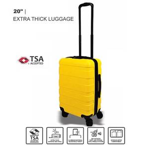 20 inches Luggage Yellow Color