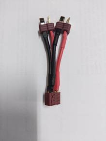 Rc Connector T Plug parallel 1 Female to 2 Male 