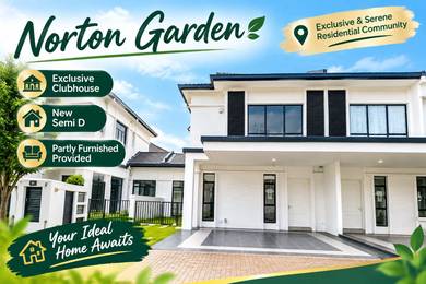 Semi-Detached-House-for-rent-Puncak-Alam-Selangor