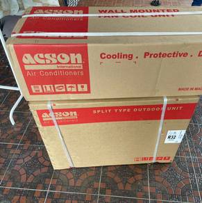 Acson 1.0hp Non Harga Siap Pasang Aircond MH318