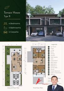 KOTA SAMARAHAN MODERN LANDED TERRACE & SEMI-D near Heart/Cancer Cent