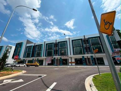 Permas Jaya — 2 Adjoining 3 Storey Shop Offices For Rent