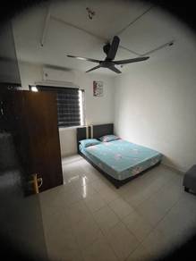 Flat Selesa Jaya Ground Floor fully renovated & Fully Furnish For Rent