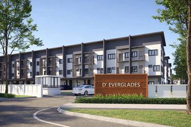 Deverglade townhouse at stutong baru for rent