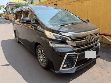 2017 Toyota VELLFIRE 2.5 ZG sunroof alphine