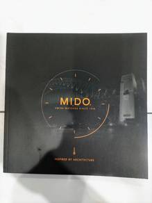 Mido Swiss Watches Official Dealer Catalog Book