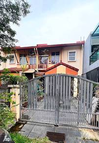Facing Open Extend Double Storey House Pinggiran USJ 3 Shah Alam