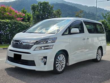 Vellfire 2.4 Z-G 7️⃣0️⃣K GENUINE PILOT SEAT/P.BOOT