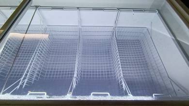 Tescool Curved Glass Door Freezer
